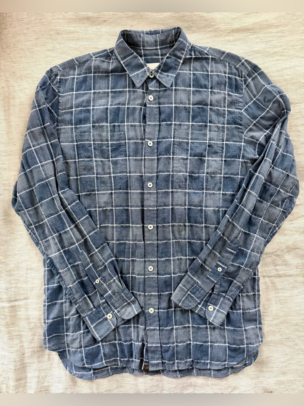 Billy Reid Randall Lightweight Shirt - Slim Medium